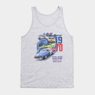 Race Poster distressed Tank Top